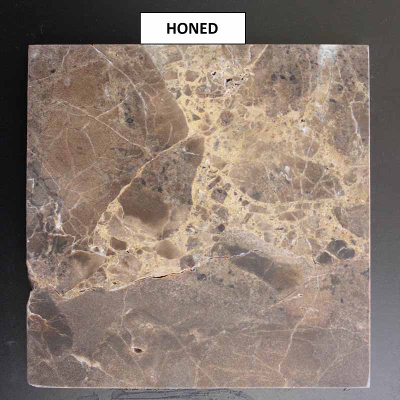 Emperador Dark Honed Marble Tile 12x12 12x24 18x18 24x24 Mexi